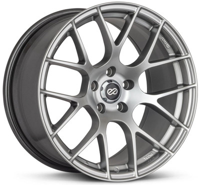 Enkei Wheels 19x9.5 Enkei Raijin Hyper Silver 5x120 35mm 