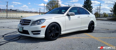 18x8.5 5x112 45mm | 18x9.5 5x112 +45 | 2012 Mercedes Benz C300 18x8.5 5x112 45mm | 18x9.5 5x112 +45 | 2012 Mercedes Benz C300