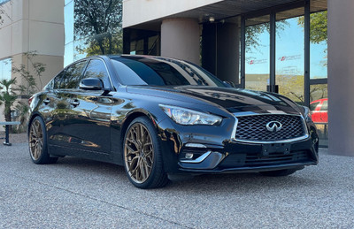 20x9 5x114.3 35mm 245/35/20 | 2021 Infiniti Q50 RWD 20x9 5x114.3 35mm 245/35/20 | 2021 Infiniti Q50 RWD