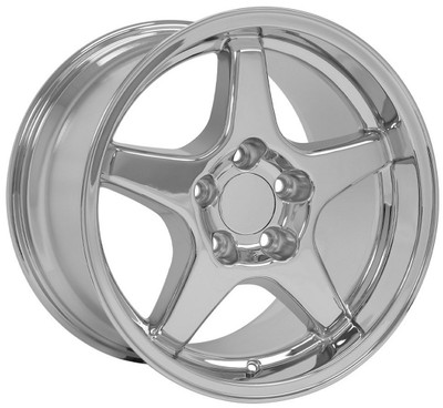 17x11 OE Replica Corvette ZR1 CV01 Chrome 5x4.75/120.7 50mm 17x11 OE Replica Corvette ZR1 CV01 Chrome 5x4.75/120.7 50mm