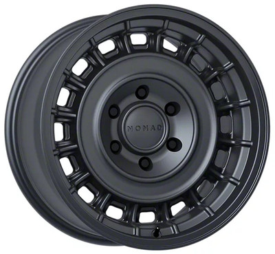 (Clearance - No Returns) 16x8 Nomad Off-Road 502 Arvo Satin Black (Flow Form) 6x4.5/114.3 -10mm (Clearance - No Returns) 16x8 Nomad Off-Road 502 Arvo Satin Black (Flow Form) 6x4.5/114.3 -10mm