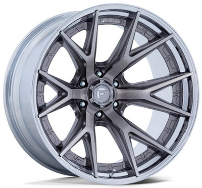 22x12 Fuel Off-Road Catalyst Platinum w/ Chrome Lip FC402 (* May Require Trimming) 6x135 -44mm 22x12 Fuel Off-Road Catalyst Platinum w/ Chrome Lip FC402 (* May Require Trimming) 6x135 -44mm