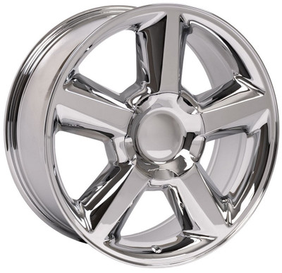 20x8.5 OE Replica Chevrolet Tahoe CV83 Chrome 6x5.5/139.7 31mm 20x8.5 OE Replica Chevrolet Tahoe CV83 Chrome 6x5.5/139.7 31mm