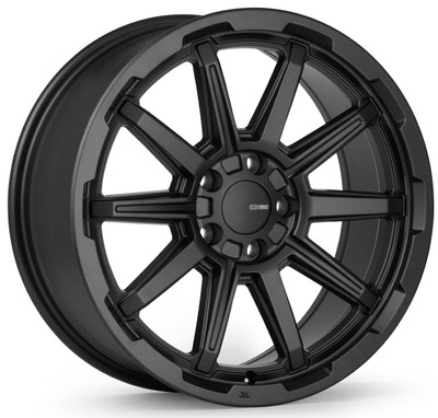 18x8 Enkei Adventurer Matte Black 5x4.5/114.3 35mm 18x8 Enkei Adventurer Matte Black 5x4.5/114.3 35mm