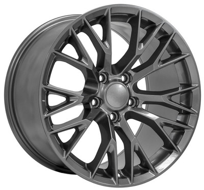 19x10 OE Replica Corvette C7 Z06 CV22 Gunmetal 5x4.75/120.7 79mm 19x10 OE Replica Corvette C7 Z06 CV22 Gunmetal 5x4.75/120.7 79mm