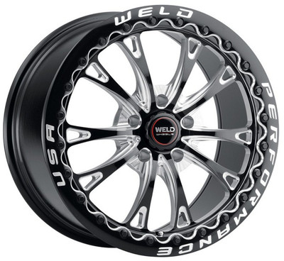 17x11 Weld Performance Belmont Drag Beadlock S908 Gloss Black Milled Machined (Rotary Formed) 5x4.75/120.7 43mm 17x11 Weld Performance Belmont Drag Beadlock S908 Gloss Black Milled Machined (Rotary Formed) 5x4.75/120.7 43mm