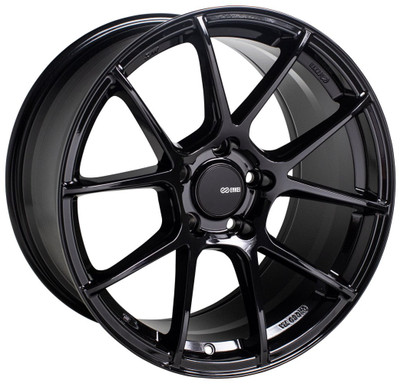 17x9 Enkei TS-V Gloss Black 5x4.5/114.3 40mm