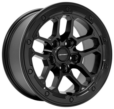 17x8 Defiant DF01 Satin Black 5x5/127 12mm 17x8 Defiant DF01 Satin Black 5x5/127 12mm