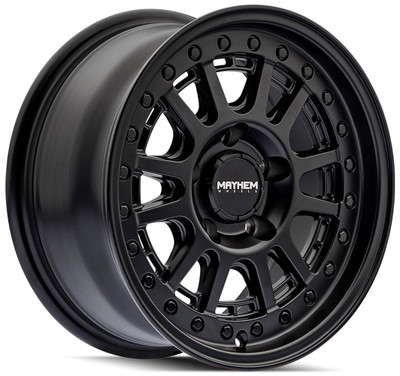 17x9 Mayhem Compass 8305 Matte Black 6x135 -6mm 17x9 Mayhem Compass 8305 Matte Black 6x135 -6mm