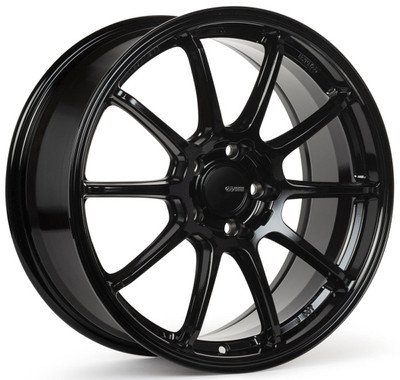 17x9 Enkei Triumph Gloss Black 5x100 45mm