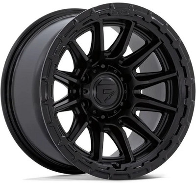 17x9 Fuel Off-Road Piston Blackout FC866 5x5/127 -12mm