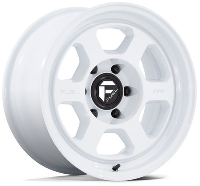 17X8.5 Fuel Off-Road Hype Gloss White FC860 5x150 10mm