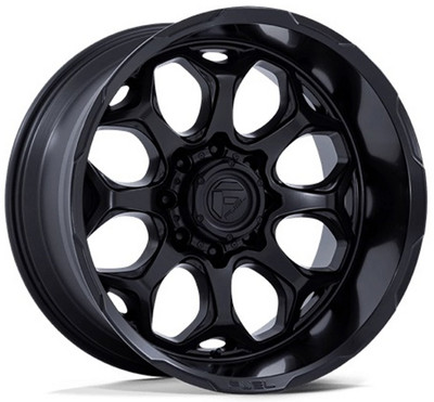 (Clearance - No Returns) 22x12 Fuel Off-Road Scepter Blackout FC862 (* May Require Trimming) 6x5.5/139.7 -44mm (Clearance - No Returns) 22x12 Fuel Off-Road Scepter Blackout FC862 (* May Require Trimming) 6x5.5/139.7 -44mm
