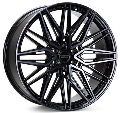 24x10 Vossen HF6-5 Gloss Black Tinted (Hybrid Forged) (Deep Concave) 6x5.5/139.7 35mm 24x10 Vossen HF6-5 Gloss Black Tinted (Hybrid Forged) (Deep Concave) 6x5.5/139.7 35mm