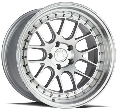 18x10.5 Aodhan DS06 Silver w/ Machined Face 5x4.5/114.3 22mm 18x10.5 Aodhan DS06 Silver w/ Machined Face 5x4.5/114.3 22mm
