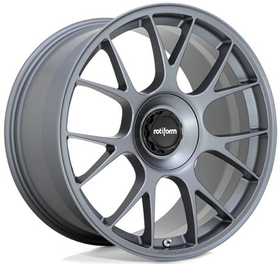 (Clearance - No Returns) 19x9.5 Rotiform TUF Satin Titanium R903 (Monoblock Forged) 5x120 22mm (Clearance - No Returns) 19x9.5 Rotiform TUF Satin Titanium R903 (Monoblock Forged) 5x120 22mm