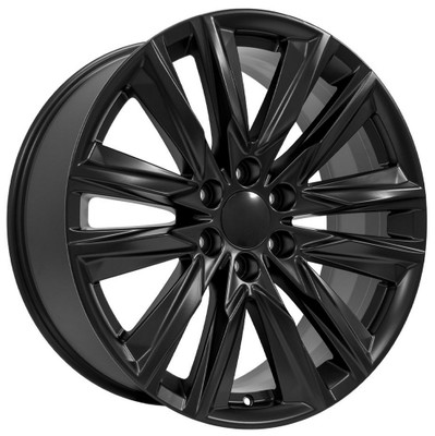 (Clearance - No Returns) 24x10 OE Replica Cadillac Escalade CA91 Satin Black 6x5.5/139.7 28mm