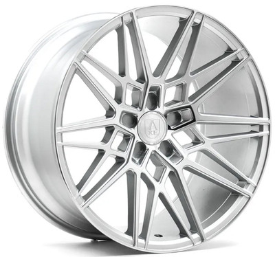 20x9 AXE CF1 Gloss Silver Mirror Face (Compression Forged) 5x4.5/114.3 25mm (CUSTOM)  