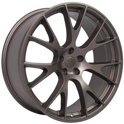 20x10 OE Replica Dodge Hellcat DG15 Bronze 5x115 18mm 20x10 OE Replica Dodge Hellcat DG15 Bronze 5x115 18mm