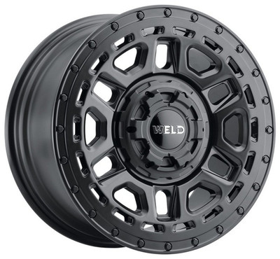 22x12 Weld Off-Road Crux W119 Satin Black (Rotary Forged) (* May Require Trimming) 6x135 6x5.5/139.7 -44mm