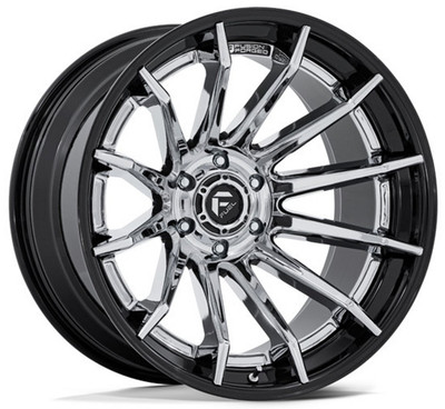 24x12 Fuel Off-Road Burn Chrome w/ Gloss Black Lip FC403 (* May Require Trimming) 6x135 -44mm 24x12 Fuel Off-Road Burn Chrome w/ Gloss Black Lip FC403 (* May Require Trimming) 6x135 -44mm