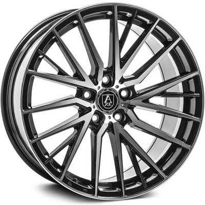 22x9 AXE EX40 Gloss Black w/ Mirror Face 5x4.5/114.3 35mm (CUSTOM)