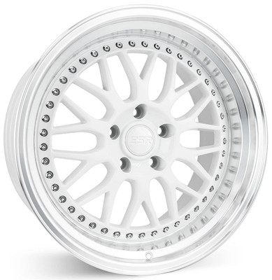 18x8.5 ESR SR01 Gloss White 5x112 30mm 18x8.5 ESR SR01 Gloss White 5x112 30mm