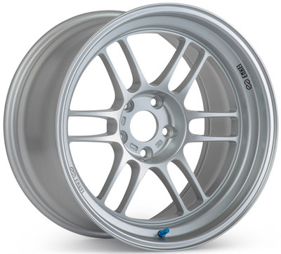 18x9.5 Enkei RPF1RS Silver (NO CAP) 5x4.5/114.3 12mm 18x9.5 Enkei RPF1RS Silver (NO CAP) 5x4.5/114.3 12mm