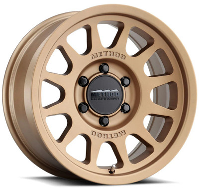 (Clearance - No Returns) 16x6.5 Method Race MR703 Bronze (Bead Grip) 6x180 90mm