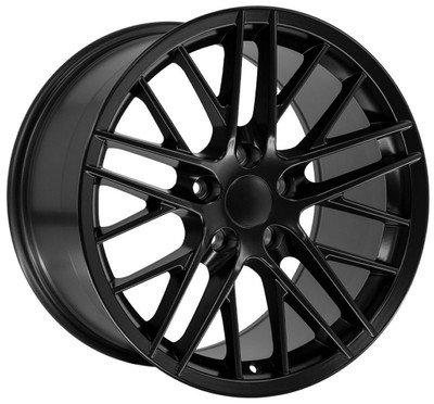19x10 OE Replica Corvette C6 ZR1 CV08 Satin Black 5x4.75/120.7 79mm 19x10 OE Replica Corvette C6 ZR1 CV08 Satin Black 5x4.75/120.7 79mm
