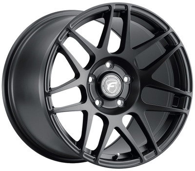 17x5 Forgestar F14 Drag Satin Black (Flow Formed) 5x4.75/120.7 -26mm