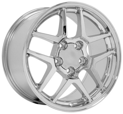 17x9.5 OE Replica Corvette C5 Z06 CV04 Chrome 5x4.75/120.7 54mm 17x9.5 OE Replica Corvette C5 Z06 CV04 Chrome 5x4.75/120.7 54mm
