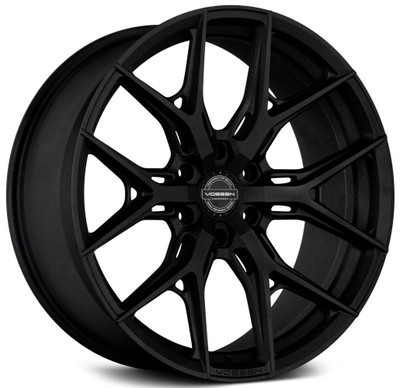 26X10 Vossen HF6-4 Satin Black (Hybrid Forged) (Deep Concave) 6x135 35mm