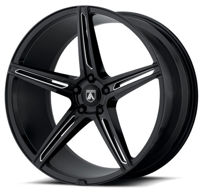 20x8.5 Asanti ABL-22 Gloss Black Milled 5x120 38mm 20x8.5 Asanti ABL-22 Gloss Black Milled 5x120 38mm