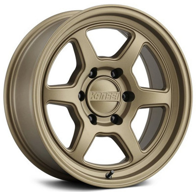 17x8.5 Kansei Off-Road Roku Bronze 6x5.5/139.7 -10mm 17x8.5 Kansei Off-Road Roku Bronze 6x5.5/139.7 -10mm