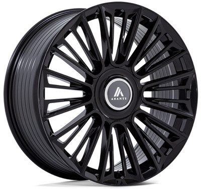 26X10 Asanti AB049 Gloss Black 6x135 6x5.5/139.7 30mm
