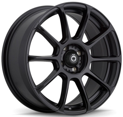 18x8 Konig Runlite Matte Black 5x112 45mm