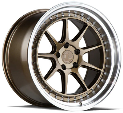19x9.5 Aodhan DS-X Bronze w/ Machined Lip (Flow Form) 5x4.5/114.3 15mm 19x9.5 Aodhan DS-X Bronze w/ Machined Lip (Flow Form) 5x4.5/114.3 15mm