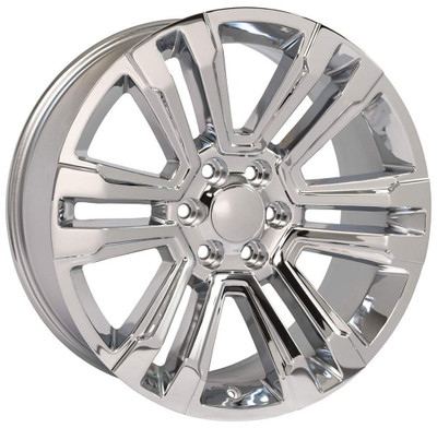 20x9 OE Replica GMC Yukon CV44 Chrome 6x5.5/139.7 24mm 20x9 OE Replica GMC Yukon CV44 Chrome 6x5.5/139.7 24mm