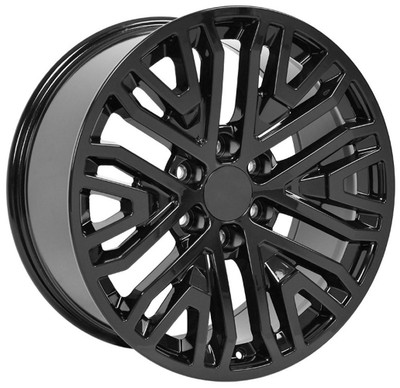 22x9 OE Replica GMC Sierra CV37 Gloss Black 6x5.5/139.7 28mm 22x9 OE Replica GMC Sierra CV37 Gloss Black 6x5.5/139.7 28mm