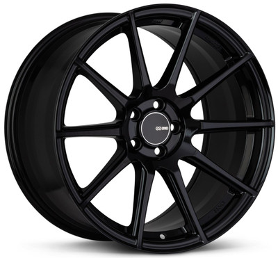 17x9 Enkei TS-10 Gloss Black 5x4.5/114.3 35mm