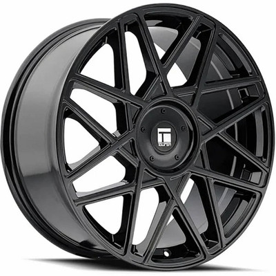 (Clearance - No Returns) 18x8 Touren TR66 Gloss Black 5x112 5x120  35mm