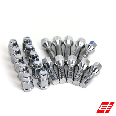 Free Chrome Lug Kit Included with Wheel and Tire Packages (Full Kit for 4 Wheels)