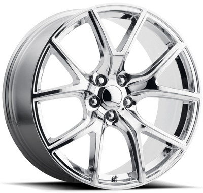 (Clearance - No Returns) 20x9 Performance Replicas PR181 Chrome 5x5/127 34mm (Clearance - No Returns) 20x9 Performance Replicas PR181 Chrome 5x5/127 34mm