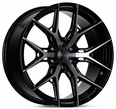 26x10 Vossen HF6-4 Gloss Black Tinted (Hybrid Forged)  (Deep Concave) 6x5.5/139.7 25mm