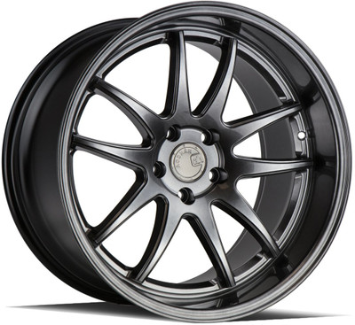 19x9.5 Aodhan DS02 Hyper Black 5x4.5/114.3 15mm