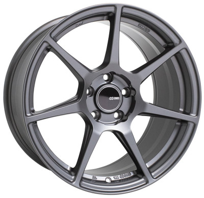18x8.5 Enkei TFR Matte Gunmetal 5x100 45mm