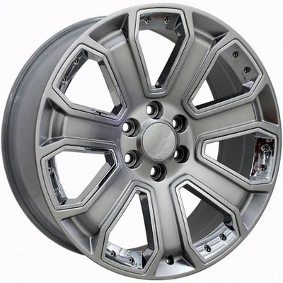 22x9 OE Replica Chevrolet Silverado CV93 Hyper Black 6x5.5/139.7 24mm 22x9 OE Replica Chevrolet Silverado CV93 Hyper Black 6x5.5/139.7 24mm