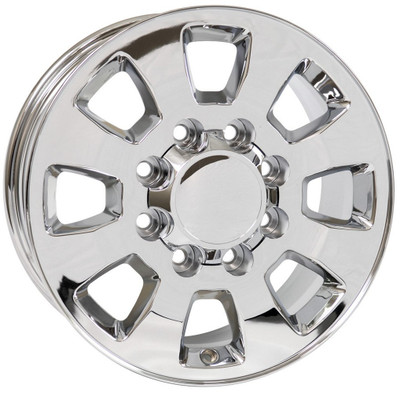 18x8 OE Replica GMC Sierra CV75 Chrome 8x6.5/165 12mm 18x8 OE Replica GMC Sierra CV75 Chrome 8x6.5/165 12mm