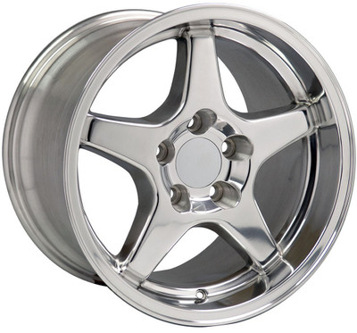 17x11 OE Replica Corvette ZR1 CV01 Polished 5x4.75/120.7 50mm 17x11 OE Replica Corvette ZR1 CV01 Polished 5x4.75/120.7 50mm